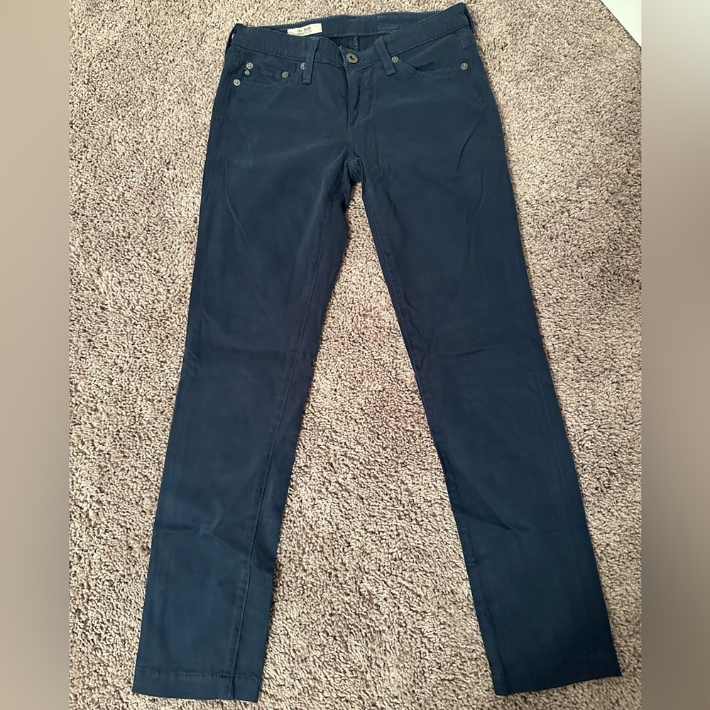 AG - Navy Skinny Pants - 25